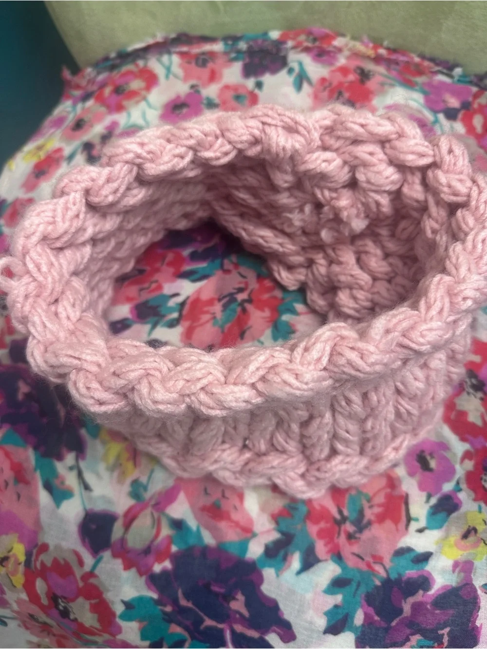 Handmade Pink Chunky Knit Headband
